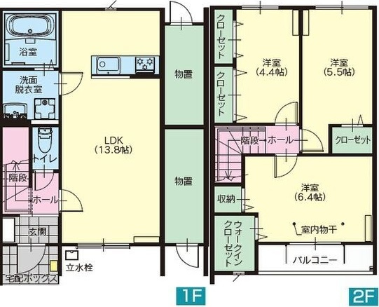 Ariettaの間取り