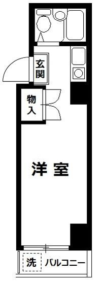 【間取り】 | ハイツ五反田