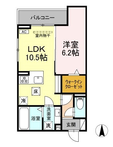 【間取り】 | サクラガーデン瑞穂【名古屋市賃貸・ペット可】