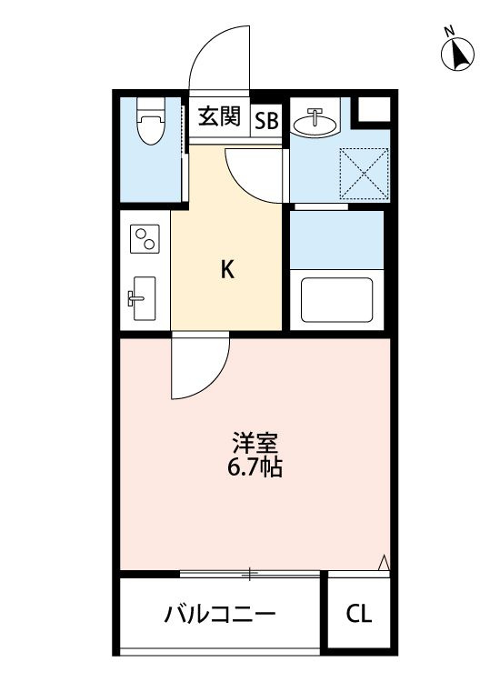 シュプレーム志木(シュプレームシキ)の間取り