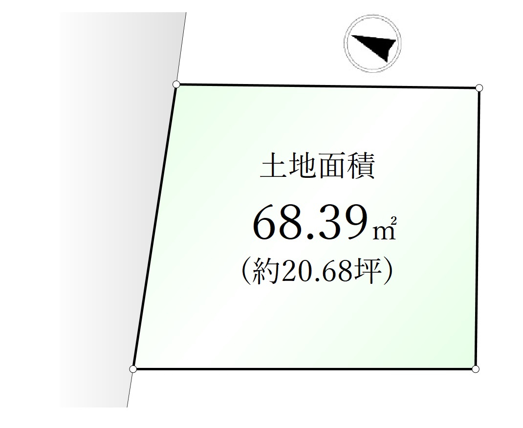 板橋区大谷口上町 限定1区画の土地図|土地面積68.39m2 間口の広い整形地です
光と風を享受する心地よい立地
人気の「大山」駅徒歩12分の好立地
