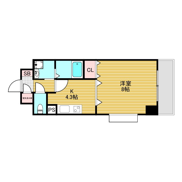 サンパティークの間取り