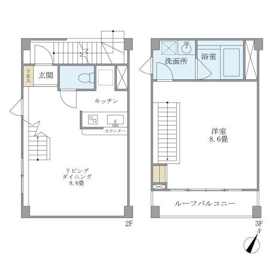 【間取り】 | ファイブハイツ