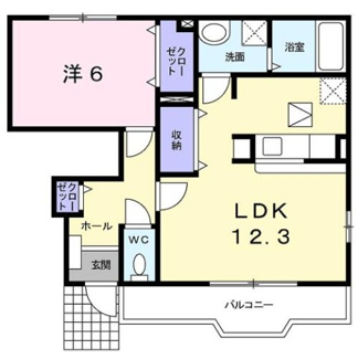 【間取り】 | リヴィエールＴ