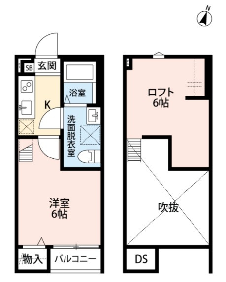 CLOVERの間取り