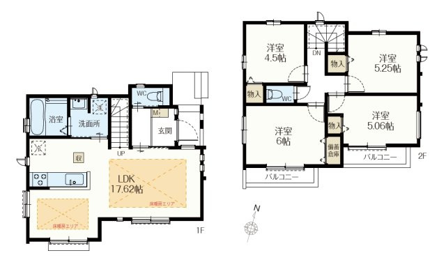 【間取り】 | 練馬区三原台3丁目　新築分譲住宅　全1棟（成増店） | ※図面と現況が異なる場合は現況優先となります。