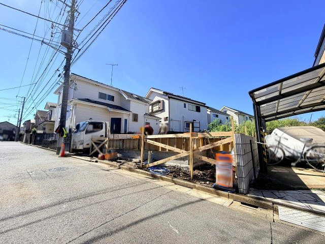 【外観】 | 練馬区三原台3丁目　新築分譲住宅　全1棟（成増店） | 2階に4部屋の4LDK