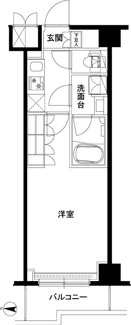 【間取り】 | ルーブル武蔵新城六番館