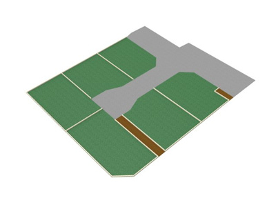 【区画図】 | 相楽郡精華町下狛　全6区画