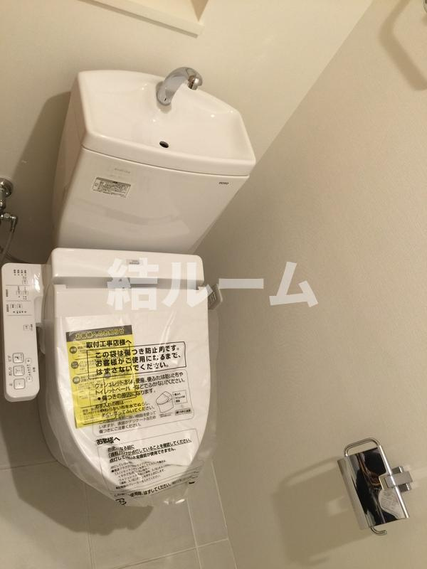 練馬区練馬３丁目の賃貸マンションのトイレ