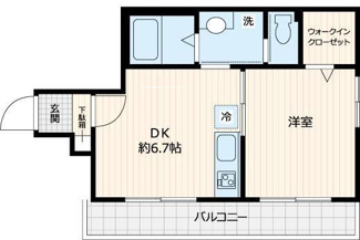 【間取り】 | フィカーサ北池袋 | 間取りです。