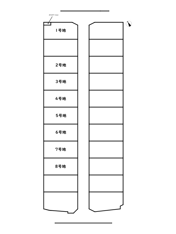 SOL　VILLAGE　広畑才セレーノコートＩ/全20区画の土地図