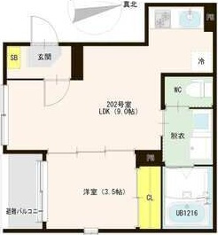 【間取り】 | ハーモニーテラス烏森町Ⅱ
