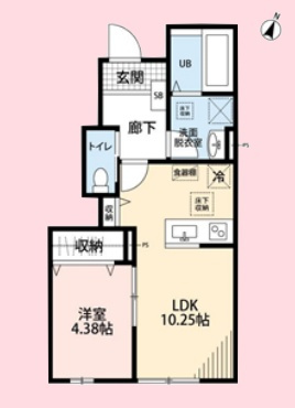 リーブルファイン鴻巣加美の間取り