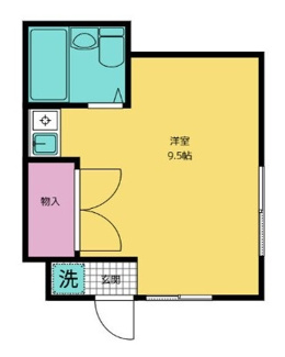 【間取り】 | 和泉コーポ | 間取りです。