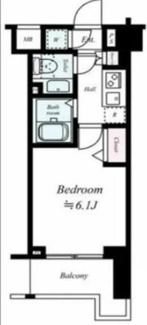 【間取り】 | エクセリア桜上水 | 間取りです。
