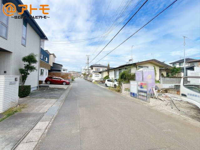 【前面道路含む現地写真】 | 富士宮市万野原新田　新築戸建て　全1棟