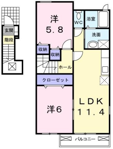 ライゼハイムの間取り
