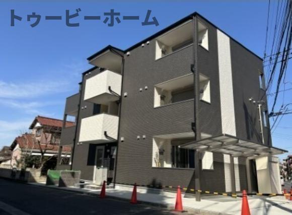 狭山市大字水野のアパートの外観|物件の外観です