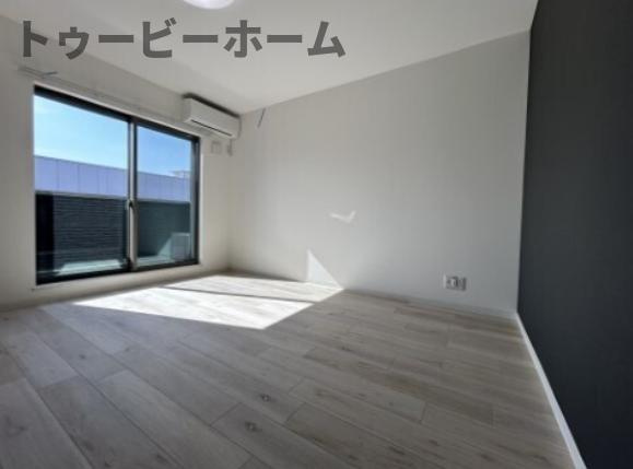 狭山市大字水野のアパートの居間・リビング|ゆったりとしたリビングです