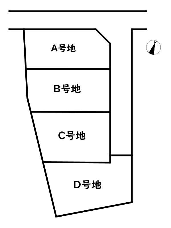 姫路市大津区吉美/新築戸建の区画図