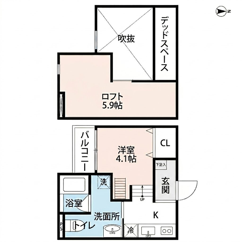 AirCity（エアシティ）の間取り