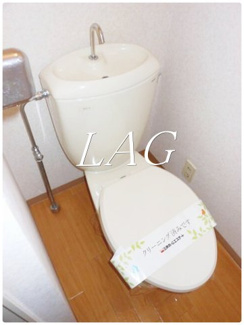【トイレ】 | コーポサンライズ | トイレです。