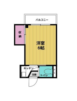 【間取り】 | ソリューション門前仲町 | 間取りです。