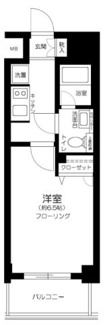 【間取り】 | プレール・ドゥーク東京ＣＡＮＡＬ | 間取りです。