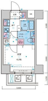 【間取り】 | GENOVIA京成立石Ⅱskygarden | 間取りです。