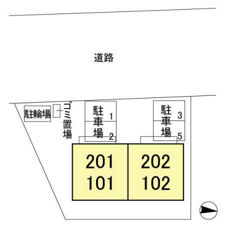 リッチモッチの区画図