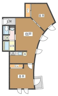 【間取り】 | フラッツ６３４ | 間取りです。