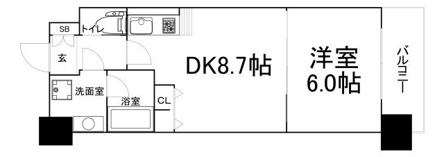 【間取り】 | グランシス天満橋