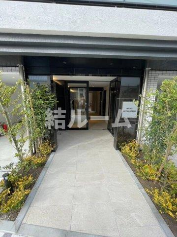 板橋区蓮沼町の賃貸マンションのエントランス
