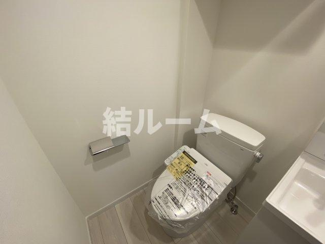 板橋区蓮沼町の賃貸マンションのトイレ