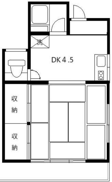 学園町ハウス縁の間取り