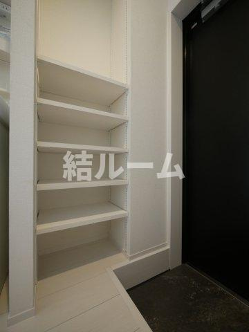 板橋区南常盤台１丁目の賃貸マンションの玄関
