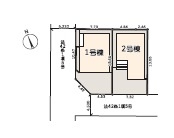 茅ヶ崎市室田2丁目　新築戸建　1号棟の区画図|区画図◇