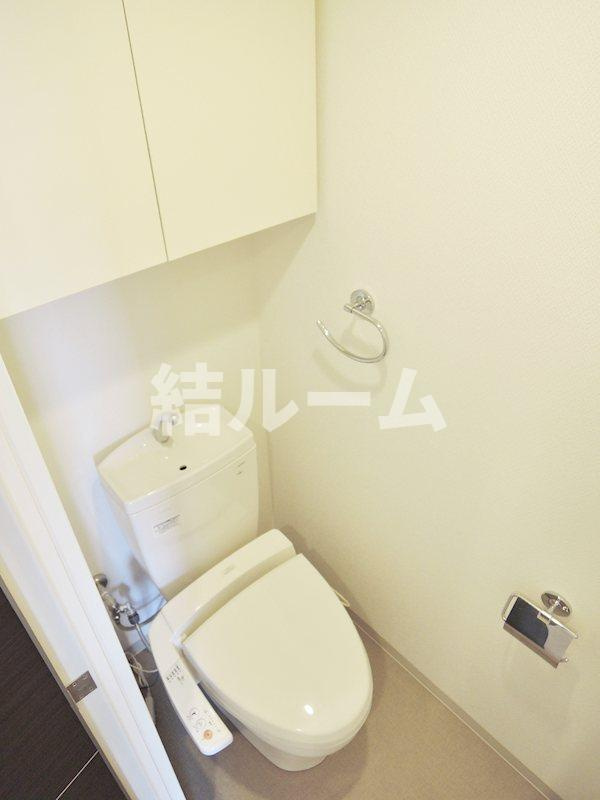 板橋区坂下２丁目の賃貸マンションのトイレ