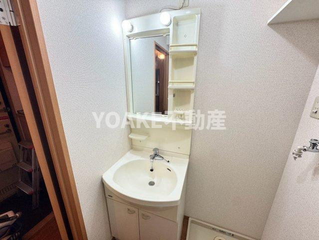 エスポワールＢ棟の洗面所