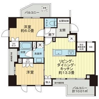 【間取り】 | ザ・グランアルト綾瀬 | 間取りです。