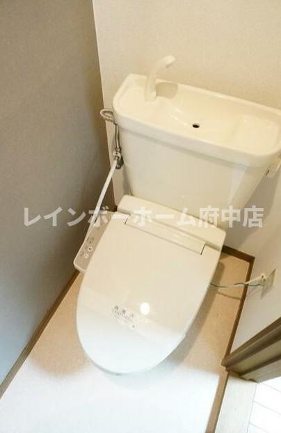 プルメリアのトイレ