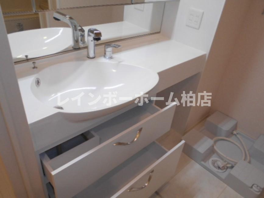 仲介手数料（賃料の1.10ヵ月）の50％OFF対象物件！の洗面所|洗髪洗面化粧台です