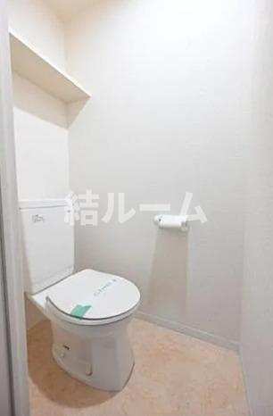 新宿区下落合４丁目の賃貸マンションのトイレ