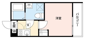 【間取り】 | サヴォイ北千住 | 間取りです。