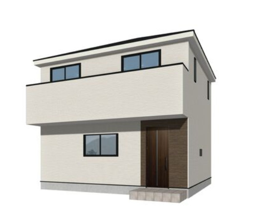 野田市蕃昌第2　新築戸建　2号棟の外観パース