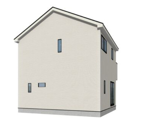 野田市蕃昌第2　新築戸建　2号棟の外観パース