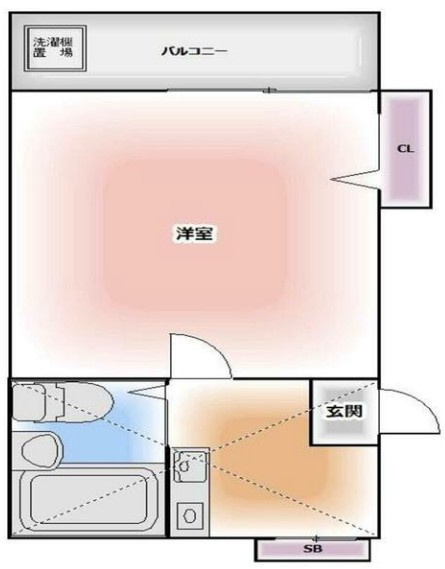 ハイツひらまつの間取り
