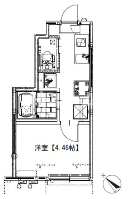 練馬区早宮３丁目のアパートの間取り