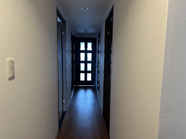 ライオンズマンション上桂の玄関